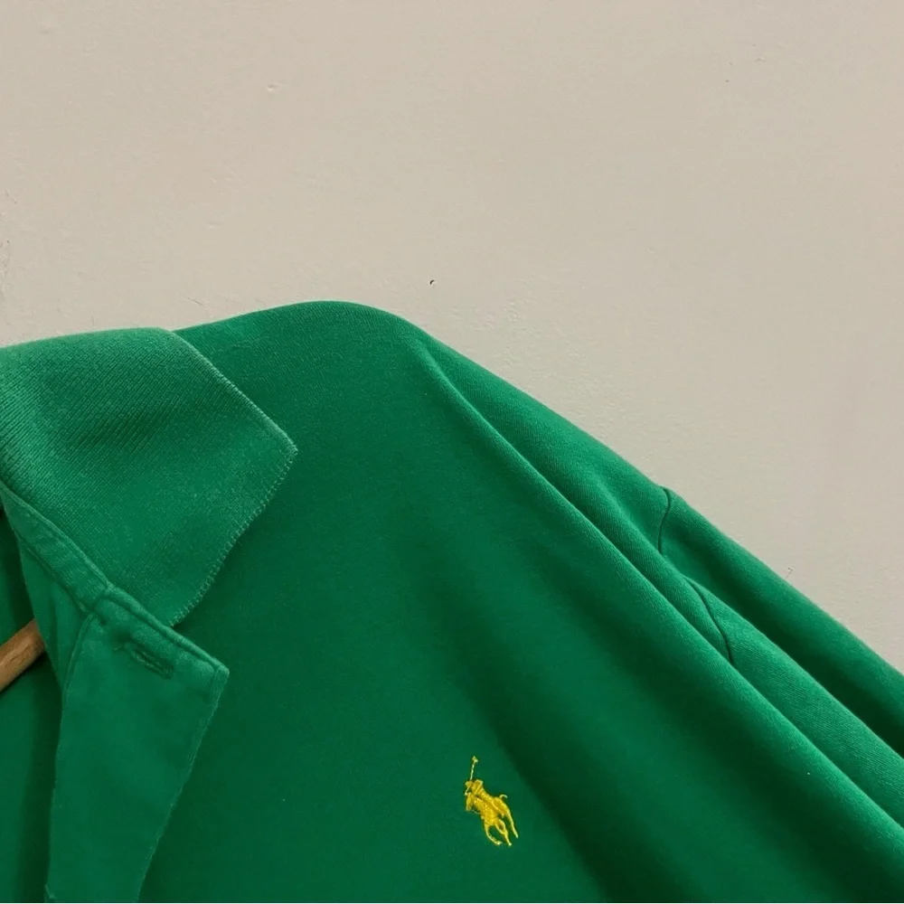 Polo by Ralph Lauren Men's Green Polo Shirt Preppy Golf Casual Classic